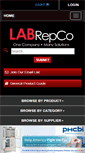 Mobile Screenshot of labrepco.com